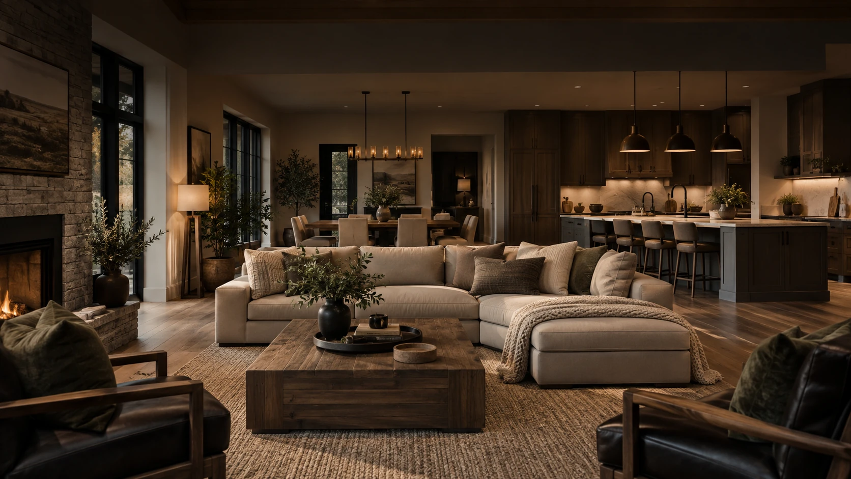 Open Concept Living Ideas