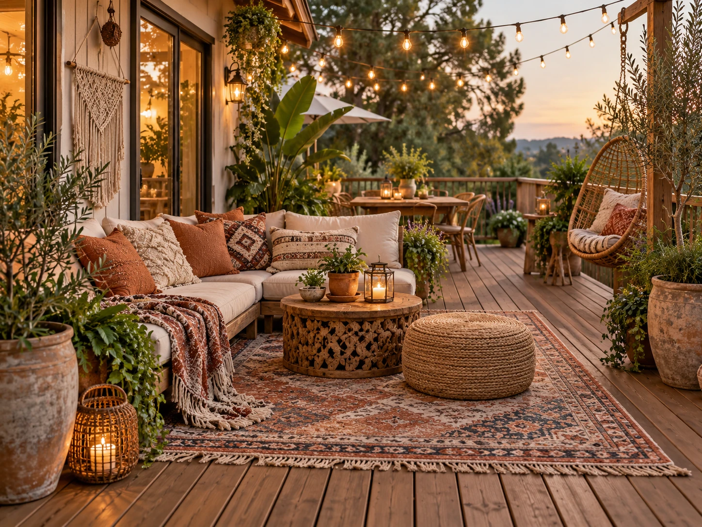Bohemian deck design