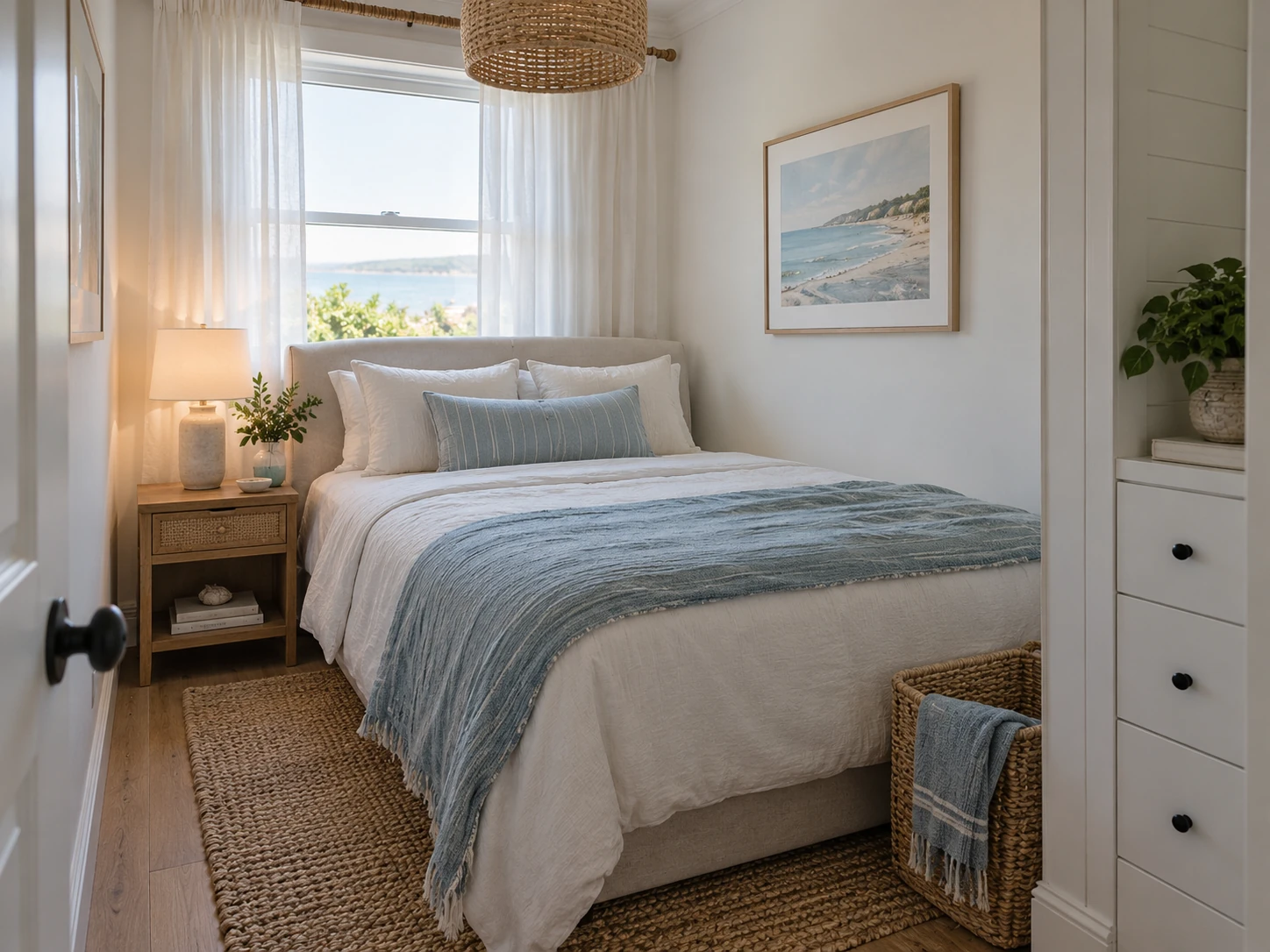 Coastal Calm small bedroom design