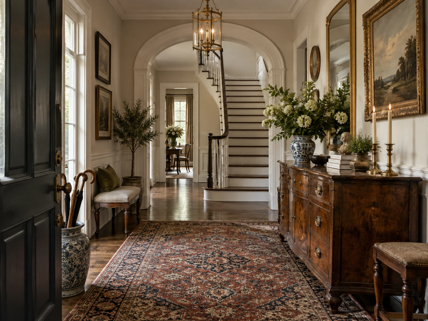 Collected Traditional entryway design