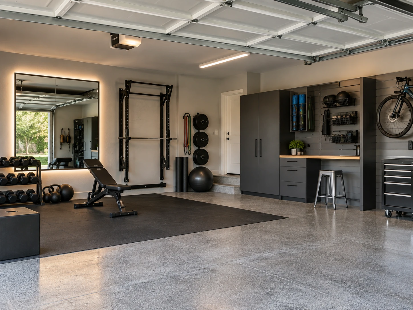 Flex Fitness Garage garage design