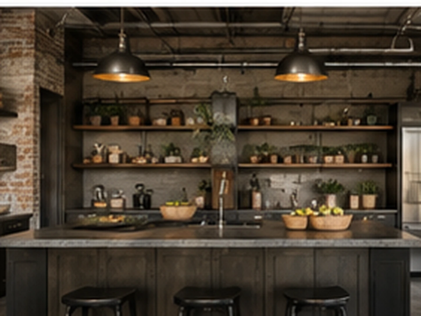 Industrial kitchen design