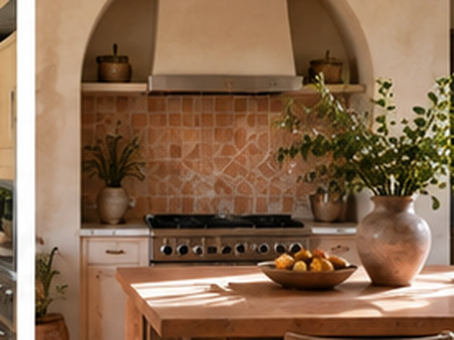 Mediterranean modern kitchen design