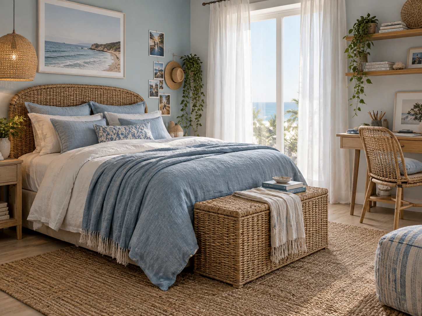 Modern Minimal teen bedroom design