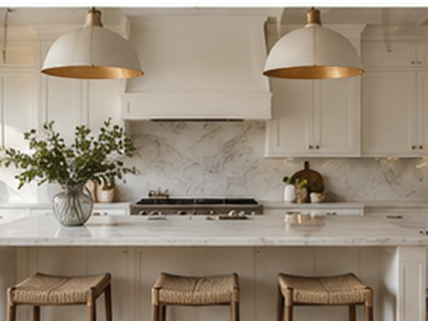 Modern White kitchen design