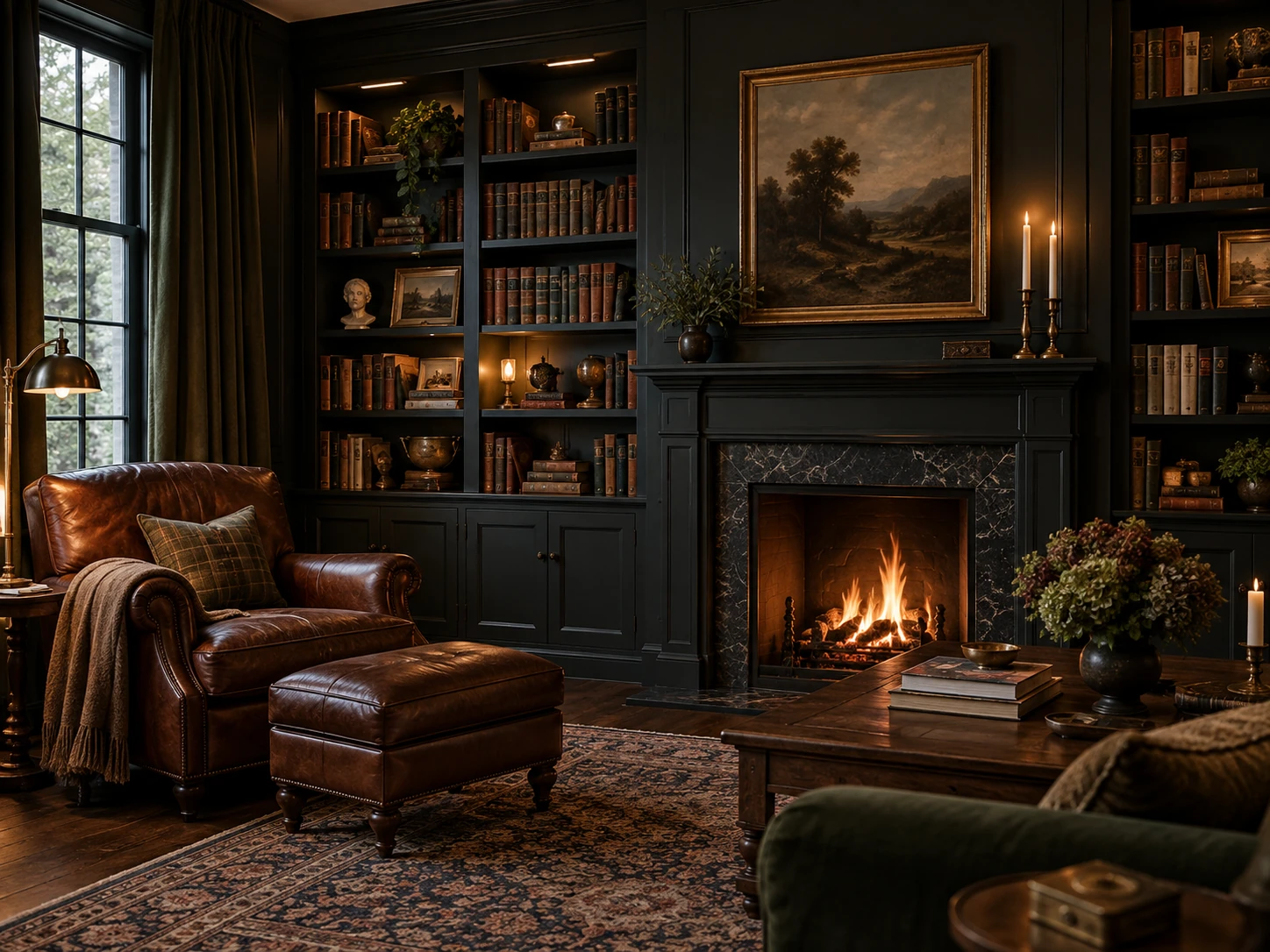 Moody Library home library design
