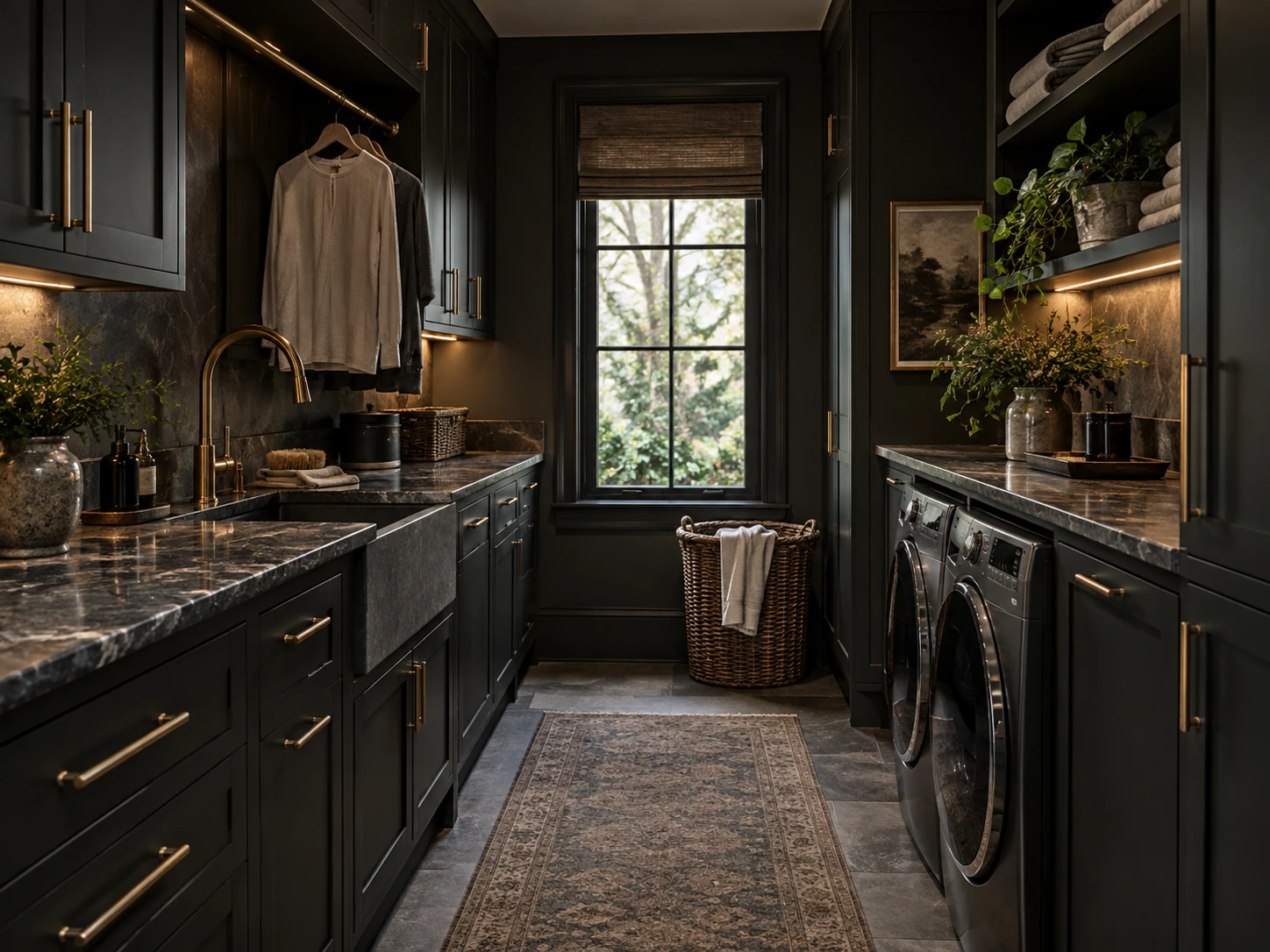 Moody Utility laundry room design