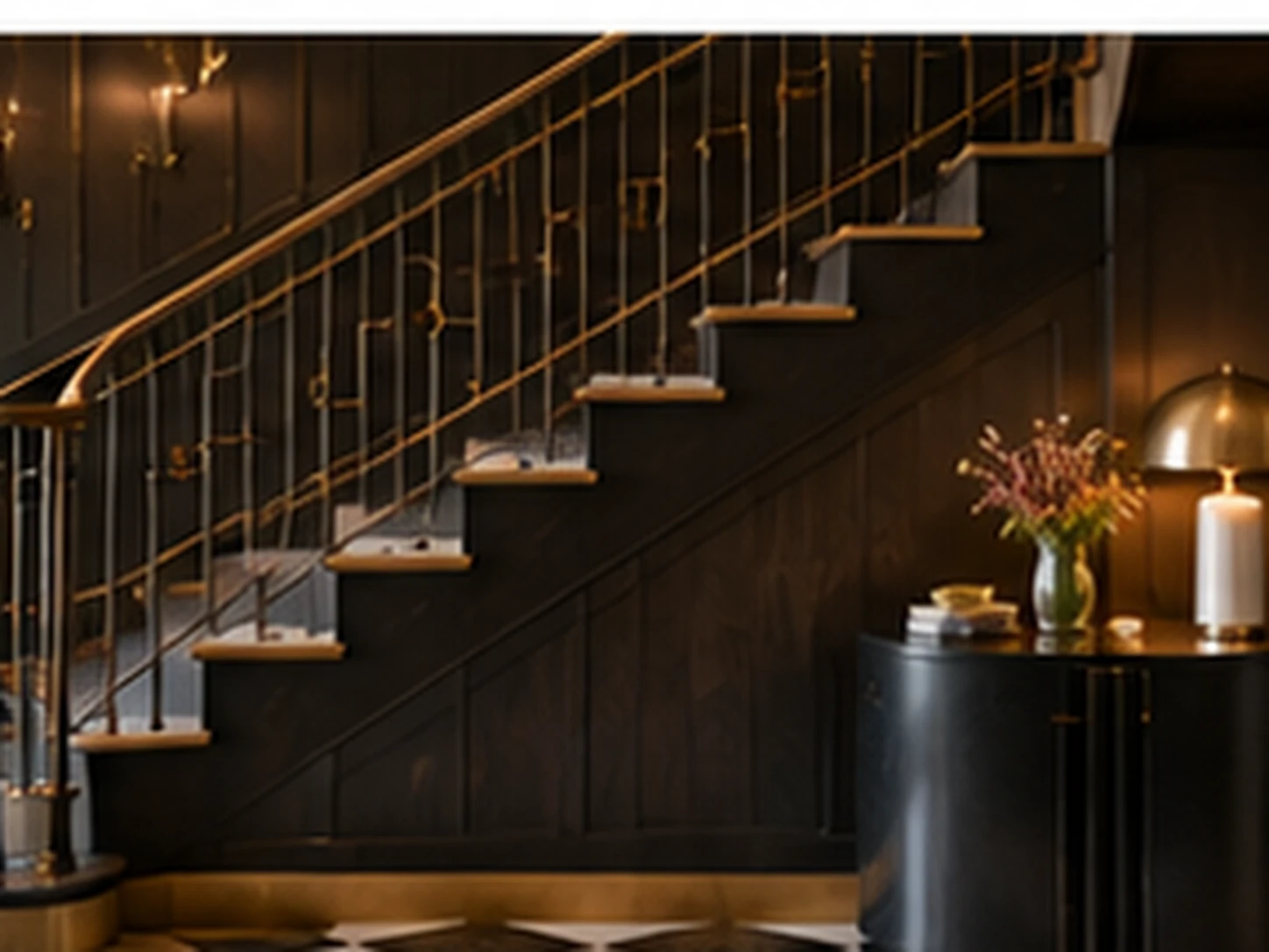 Neo-Deco Stair staircase design
