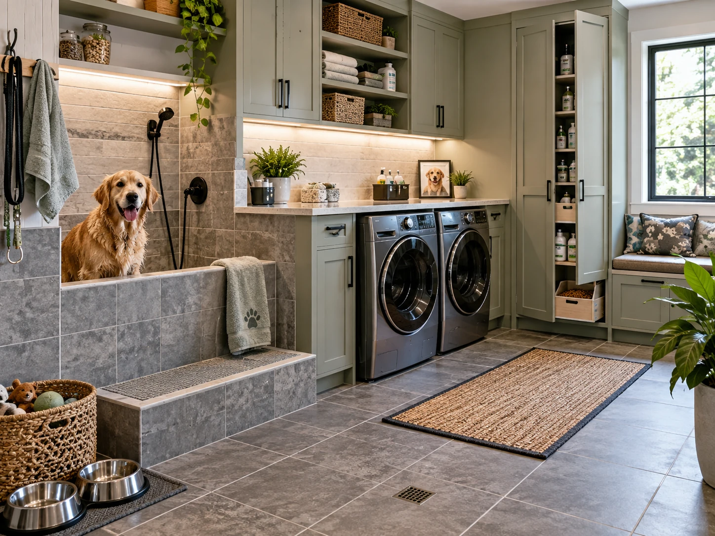 Pet-Friendly Laundry laundry room design