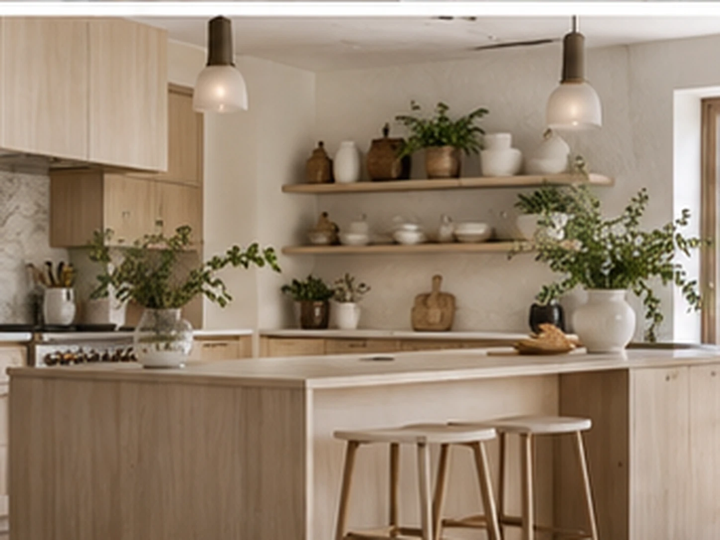 Scandinavian small kitchen design