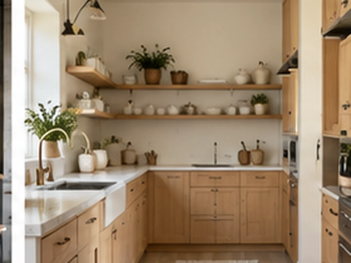 Scandinavian modern kitchen design
