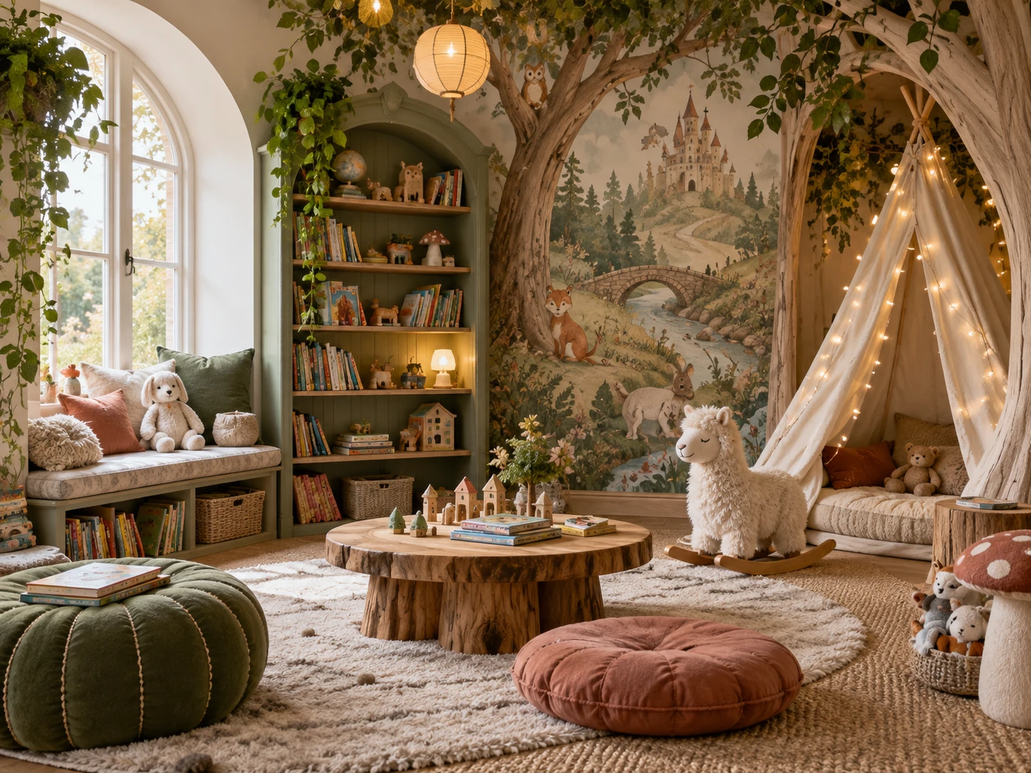 Storybook Nook kids playroom design