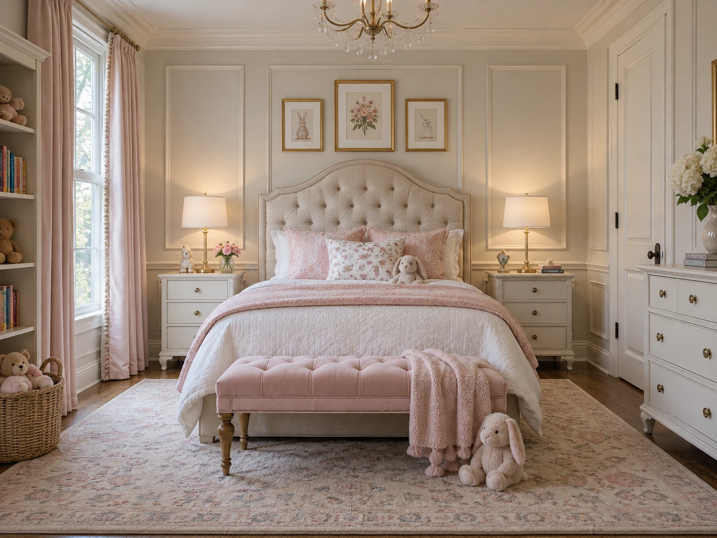 Traditional kids bedroom design