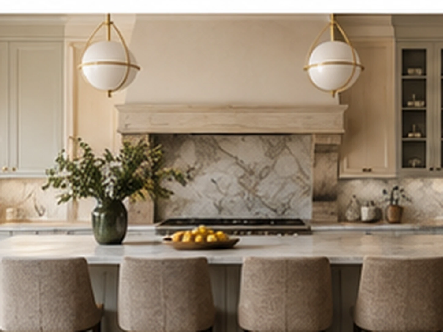 Transitional kitchen design