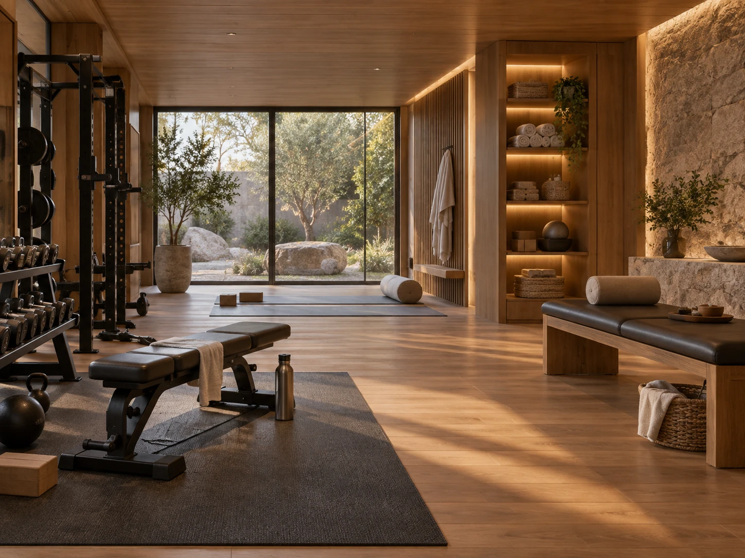 Wellness Club home gym design